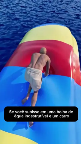 Você sabia? O que acontece se um meteoro atingir uma bolha indestrutível e você estiver em cima. 😵 #noticia #viral #mar #ofertas #meteorology   