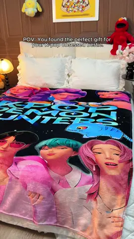 Gift For K-pop Fan 😍❤️ #kpop #demonhunter #witchhunter #blanket #soft#kpop #demonslayer #blanket #bedding #fyp#kpop #kpopdemonhunters #blanket #kids #huntrix#kpopdemonhunters #rumi #zoey #mira#kpop #kpopdemonhunters #kpopdemonhunter #kpoptiktok #blanket#kpopfyp #edit #derby #fyp #HUNTRX #HUNTRXEdit #KpopGirlGroup #DemonHunterGirls #Rumi #KpopIdols #KpopDance #KpopFyp #KPOPDemonHunters #Golden #SodaPop #KpopStan #KpopCollection #KpopCommunity #fyp #blanke
