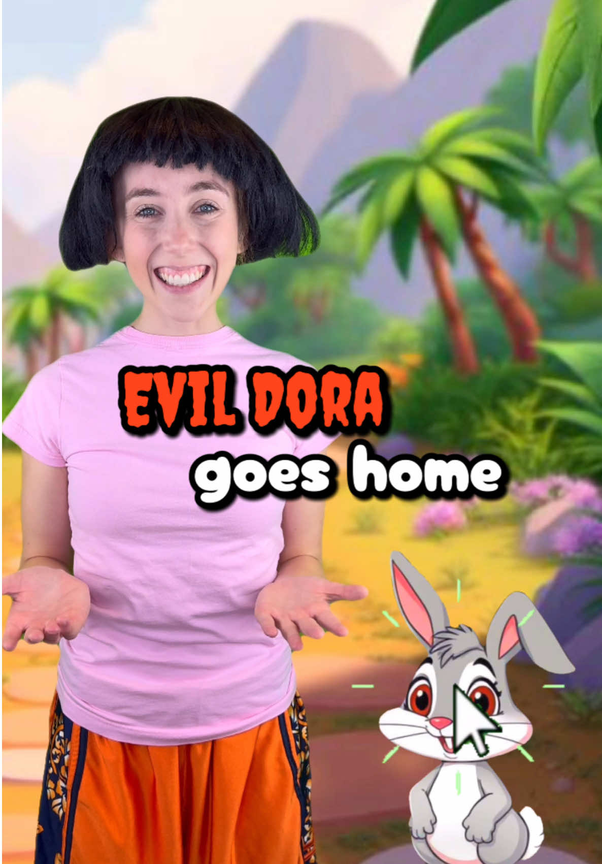 Evil Dora goes home @@oxbrandi #fyp #dora #parody #doratheexplorer #explorepage 