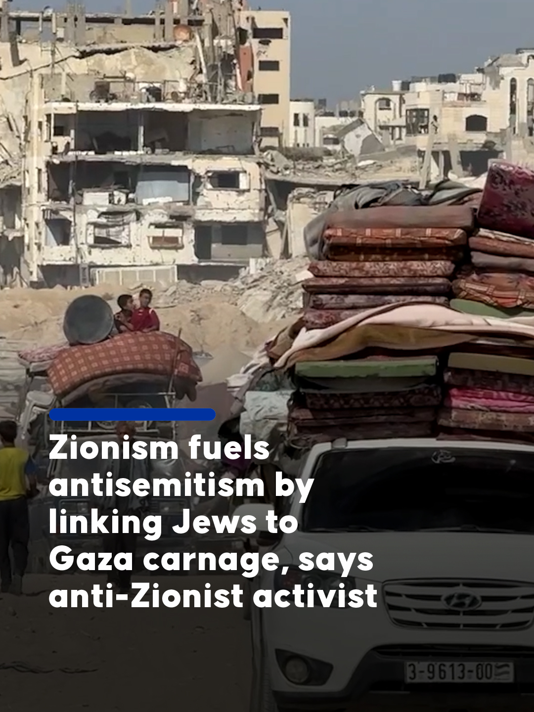 🗣️ 'What could be more anti-Semitic than that, that the Zionists are bringing about hate to the Jews for their private, selfish agenda' Zionism fuels antisemitism by linking Jews to Gaza carnage, says anti-Zionist activist Rabbi Yisroel Dovid Weiss #anadoluajansi #anadoluagency #anadolu #gaza #palestine #israel #zionism