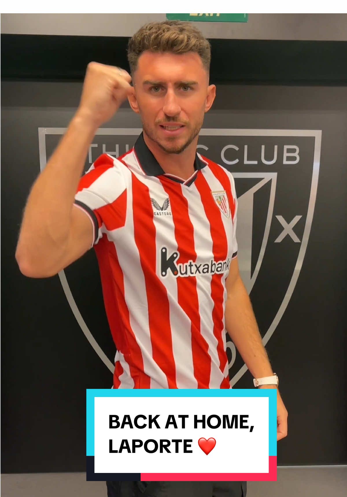 ❤️ Back at home. #Laporte #Athletic #SanMames #athleticclub #aymeric