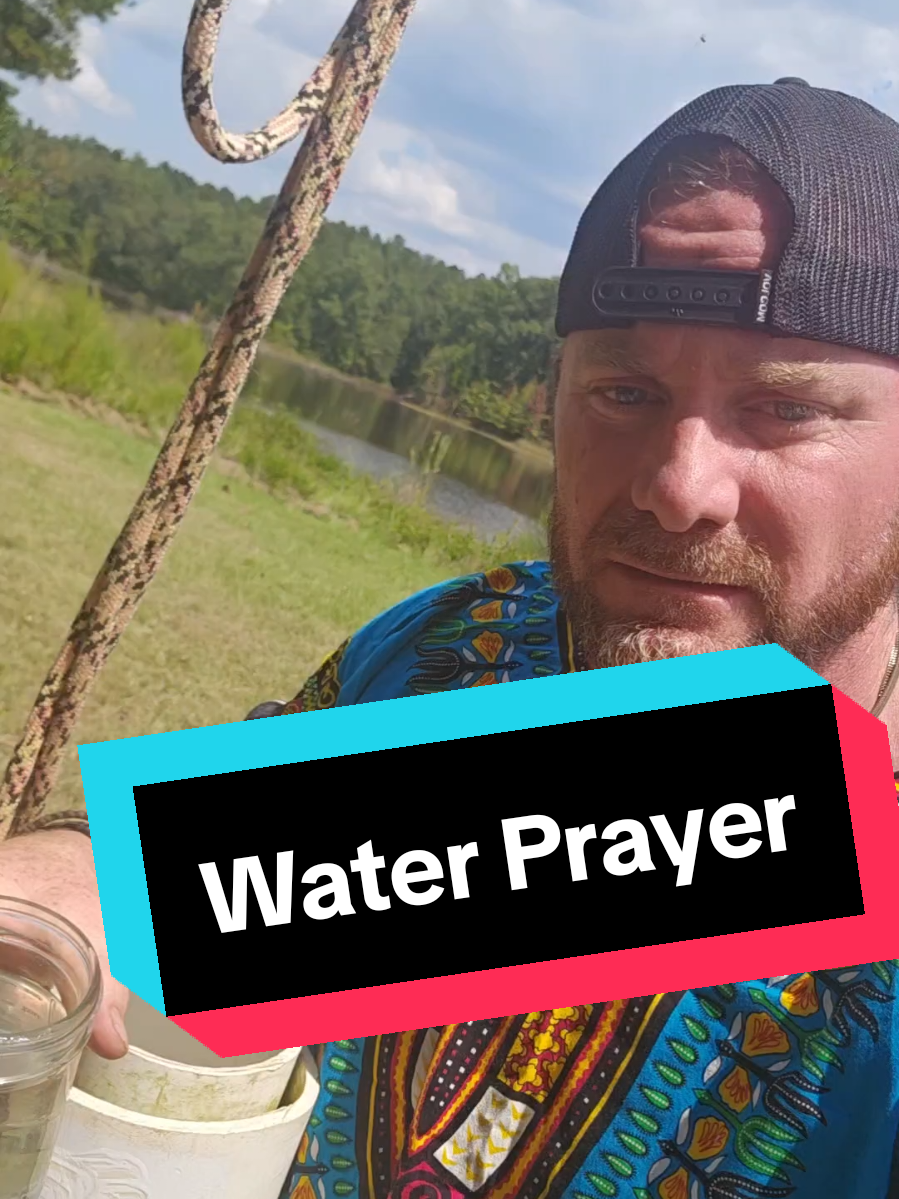 people keep asking me how I pray over water ... yes I believe tsp water is poisoned ...I believe it so much I dug a well with some friends  id love to hear your responses #water #homesteading #pray #cleansingprayer  #fyp 