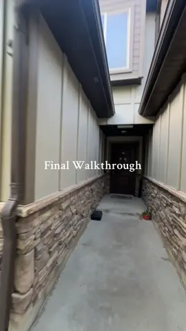 Final walkthrough for my cousins first home #firsttimehomebuyer #fha #realtor #realestate 
