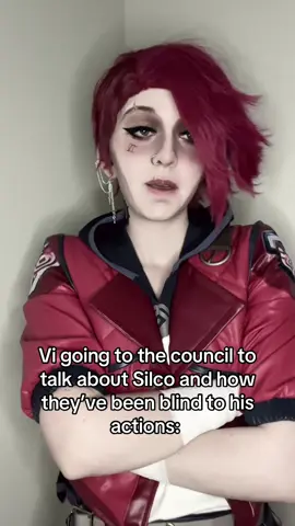 I had a thought idk if I executed it well though #vi #vicosplay #viarcane #arcane #arcanecosplay  