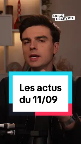 Les actus du 11/09 ⬆️