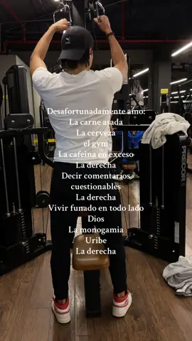 Y por si las dudas, amo la derecha #gym #Lifestyle #politica #derecha