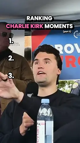 Ranking Charlie Kirk debate moments #charliekirk #usa #politics #fyp #debates 
