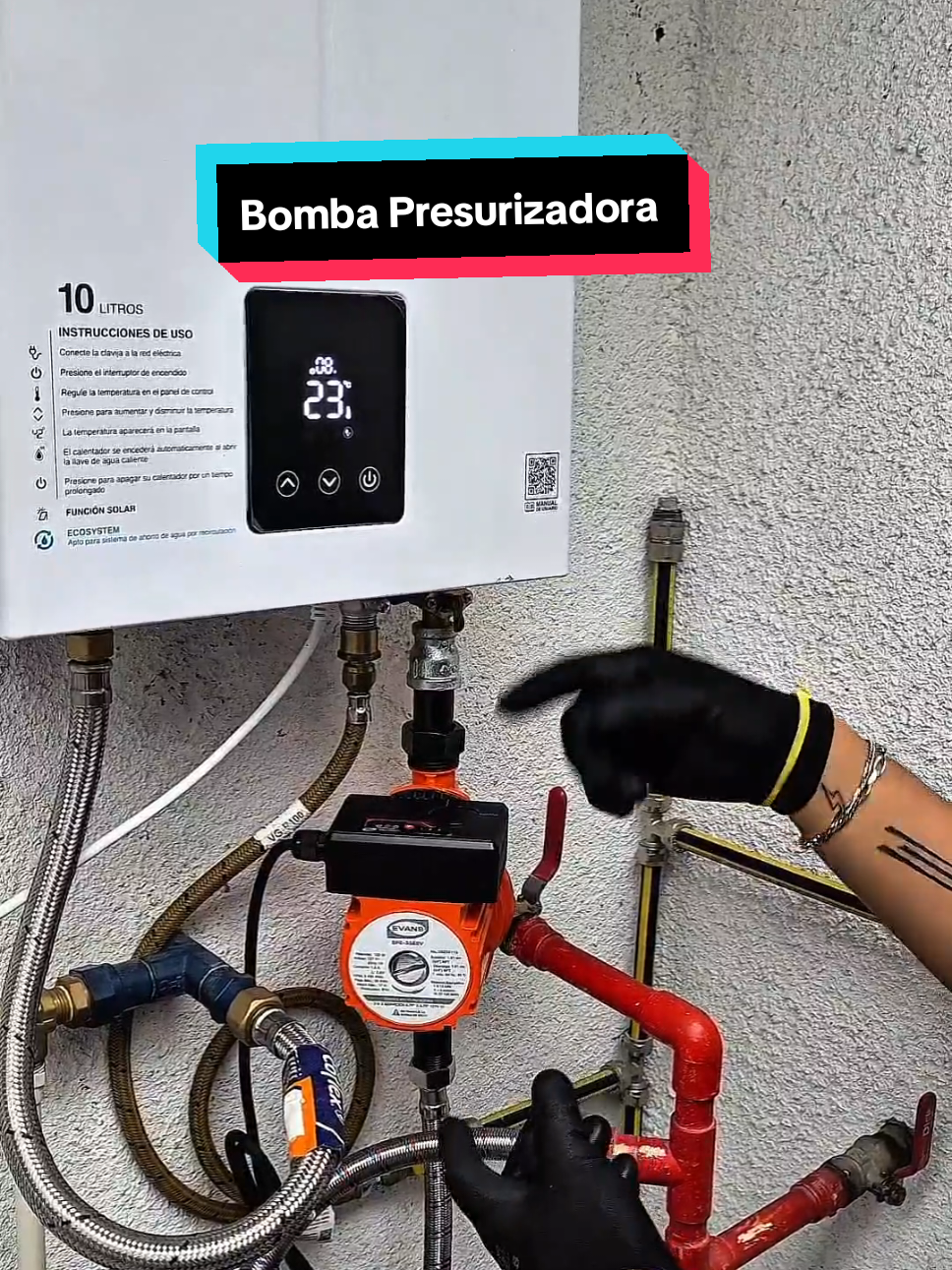 Más presión de agua para Bolier o Tinaco #plomeria #federalplumbing #Presurizadora #Calentador #tutorial 