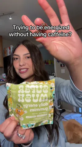 Trying to be energized without caffeine can be hard #gummies #creatinegummies #naturalsupplements #superfood #mushroom 