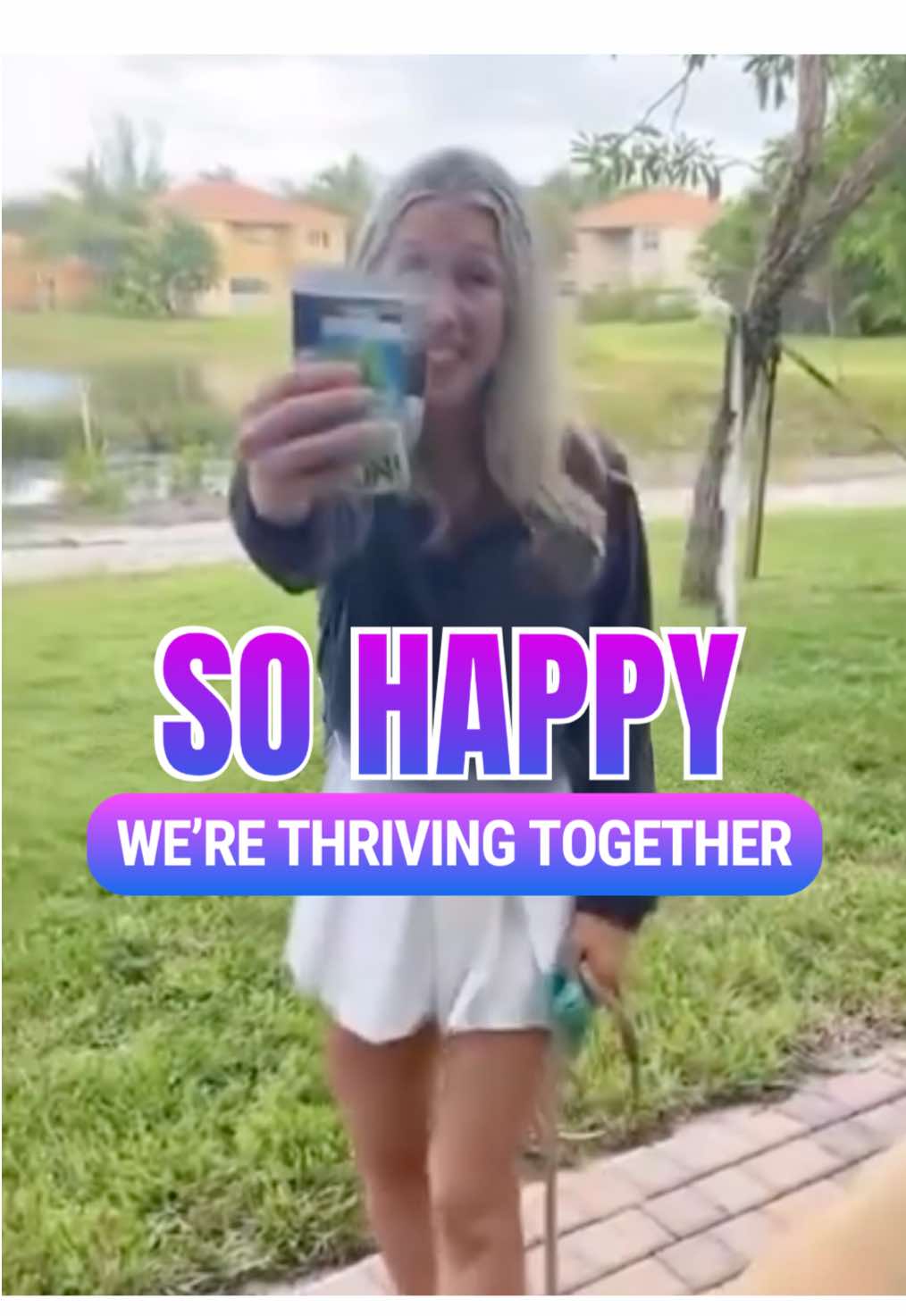 Why THRIVE alone when you can THRIVE together?! 📷 #thrive #3steps #energy #imsohappy #relatable