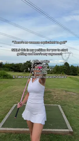 join my movement 🏌️‍♀️⛳️💖 #girlsthatgolf #golf #forthegirls #golftok #girlythings 