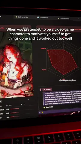 Gamify your life on Notion and level up! Templates in my bio! #notiontemplate #gamifyyourlife #gamification #fyp #sololeveling  