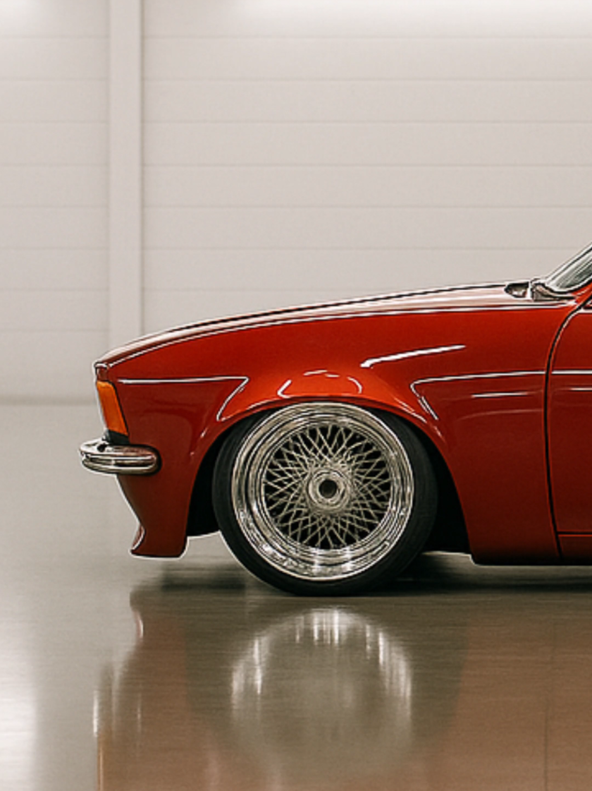 Modified Opel Ascona B  #opelmanta #opelkadett #opelmonza #aigenerated 