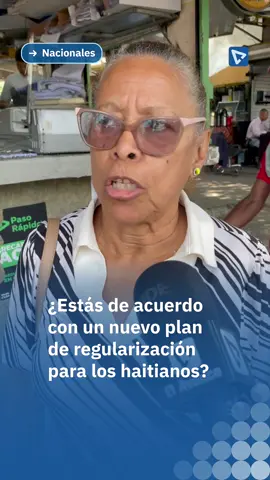 Salimos a las calles a conocer la opinión de los ciudadanos sobre un tema que genera debate nacional: la posibilidad de implementar un nuevo plan de regularización para los haitianos en la República Dominicana. La pregunta abrió espacio para distintas posturas sobre migración, derechos humanos y la responsabilidad del Estado en garantizar orden y legalidad. Con micrófono en mano, consultamos a la gente sobre si están de acuerdo o no con este nuevo plan, recogiendo reacciones diversas que reflejan la preocupación por el impacto social, económico y cultural que tendría una medida de este tipo. Fuente: El Avance #elavance #haiti