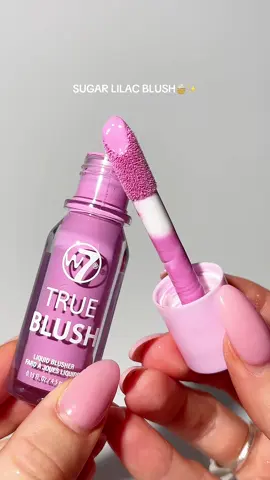 Purple Blush has never looked so good!!🥹💜 Add Sugar Lilac into your routine today for just £5!!🧁 #W7 #W7Makeup #TikTokMadeMeBuyIt #TrueBlush #PurpleBlush 