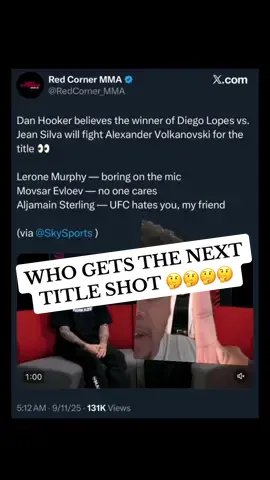 Should the winner at UFC Noche get the next TITLE SHOT ???? #UFC #ufcnoche #mma #jeansilva #diegolopes #greenscreen 