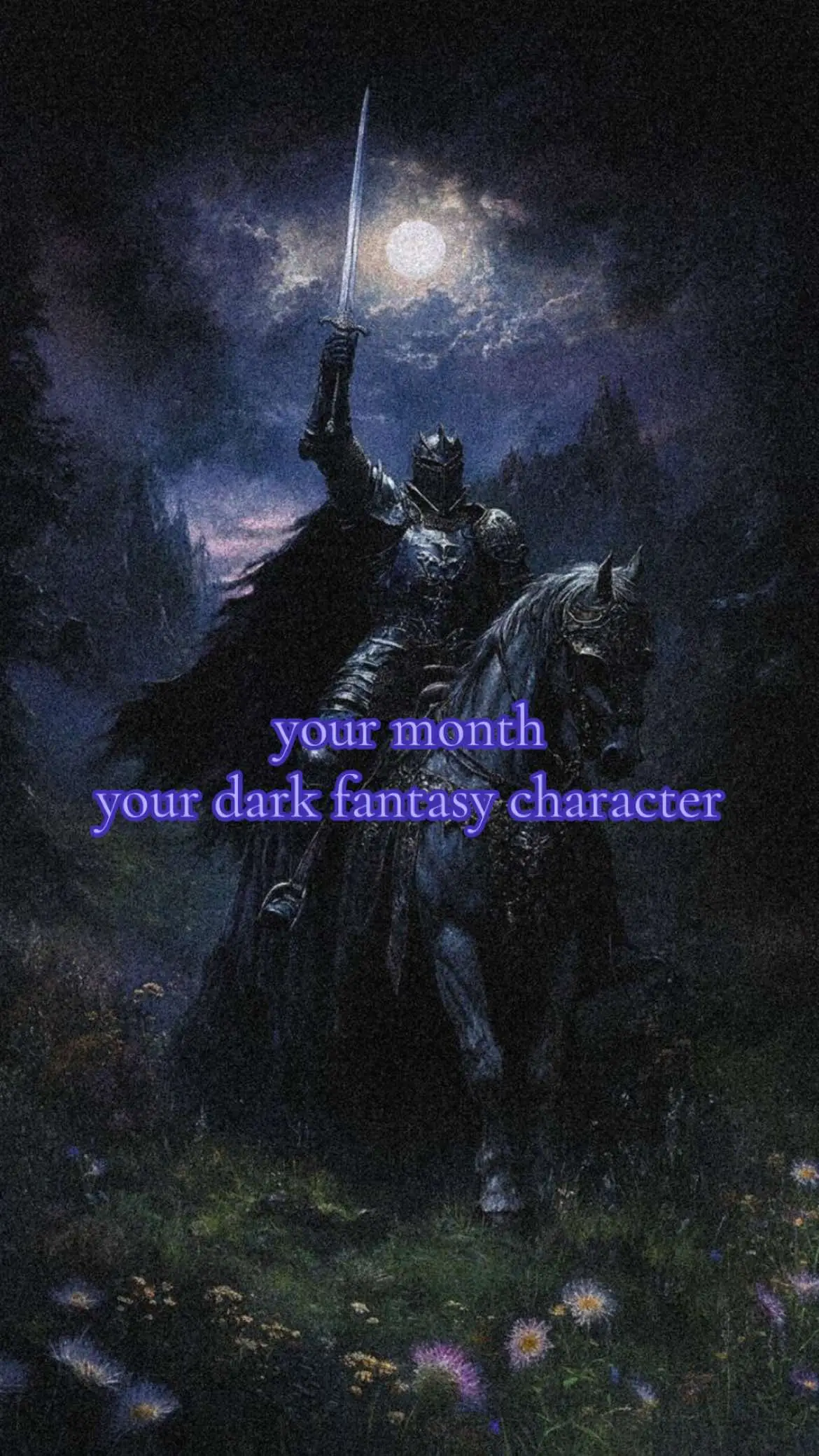 your month : your dark fantasy character! 👑🐎🧌🧝🏻‍♀️🧙🏼‍♂️#foryou #fyp #fypシ #darkfantasy  #xyzbca #foryoupage #aesthetic 