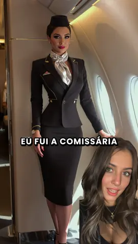 segredo das aeromoças #mulher #linda #fit #beleza #aviao 
