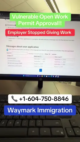 #vulnerable #worker #work #workpermit #abuse #workplaceabuse ##immigration #canadaimmigration #rcic #ircc #visa #approved #waymarkimmigration 