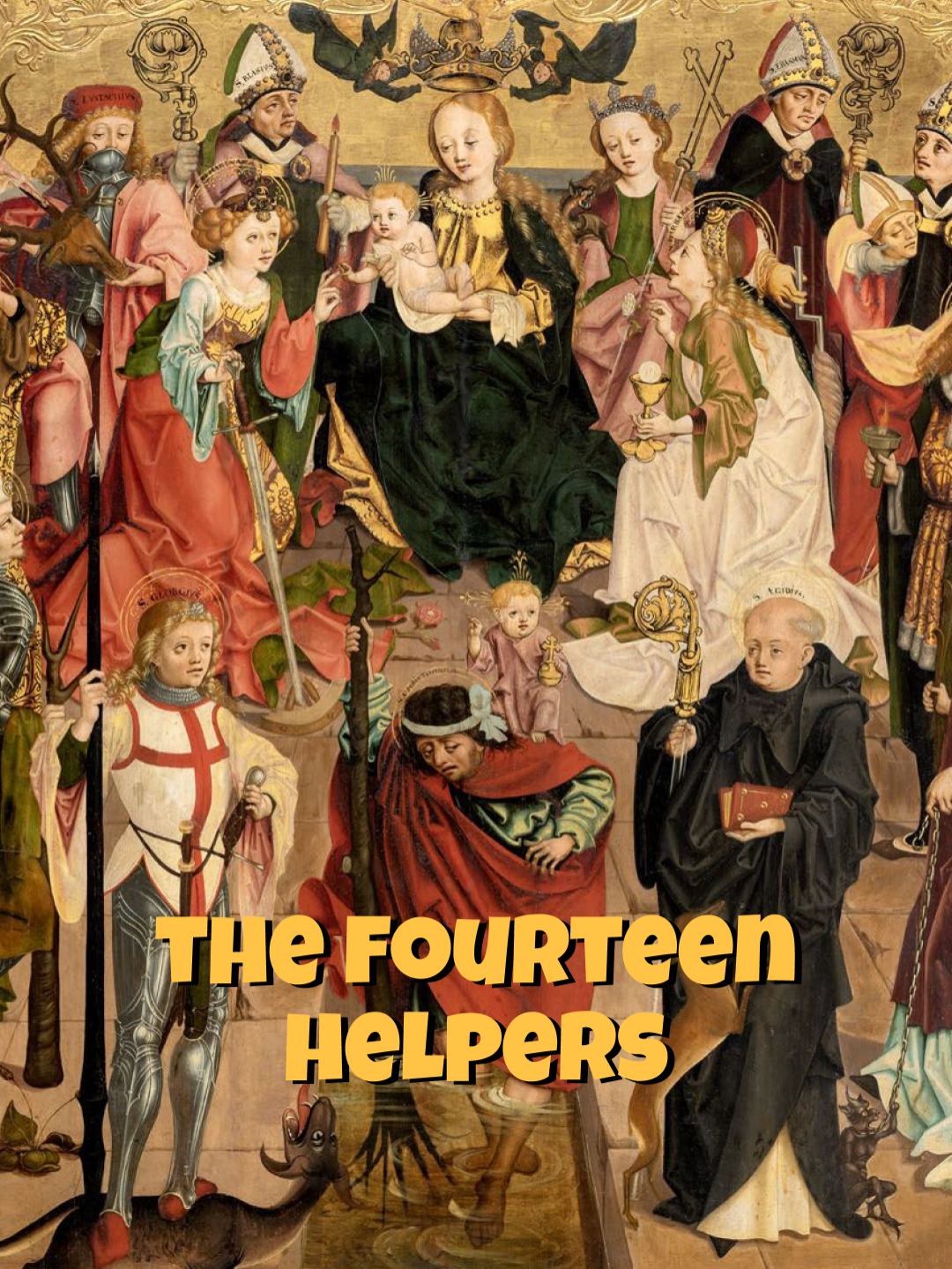 The Fourteen Holy Helpers #fourteenholyhelpers #catholic #jesus #storja #mamamary #saint #god #Love #miracles #patronsaint #christianity #catholicsaint #missionaries #miracle #cross #martyr #holy #stfrancisborgia #jesuits