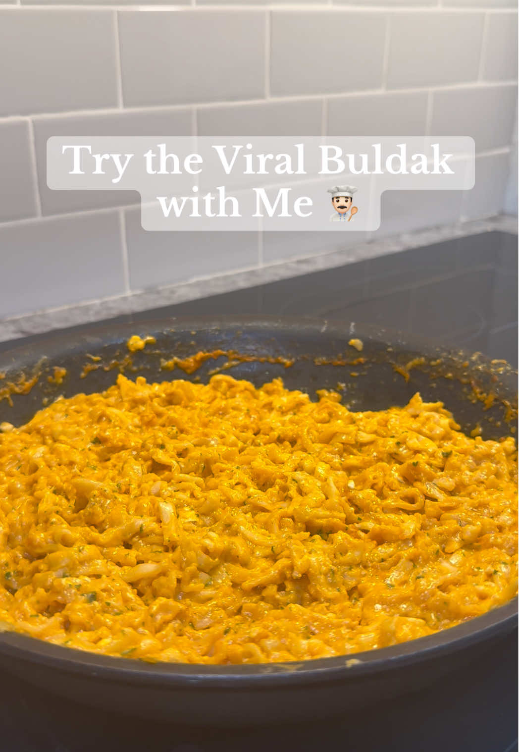 I know im late to the trend, but still wanted to try it! 1st time making a cooking video lols!   - I also added 1 egg which is optional.  #LanguageLearning #fyp #buldak #buldakramen #Recipe 