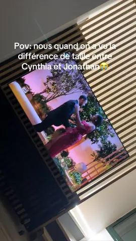 On s’y attendait tellement pas 😂😂😂😂😂#loveinblind #loveinblindfr #pourlemeilleuretalaveugle #cynthia #jonathan 