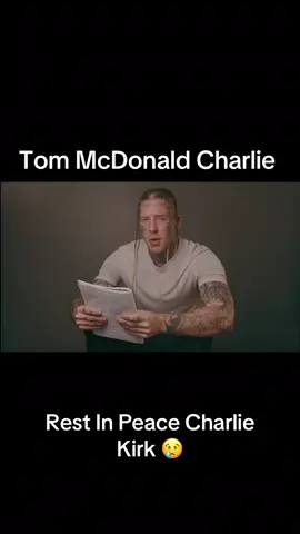 Tom McDonald Charlie Rest In Peace Charlie Kirk #tommcdonald #rap #charlie #restinpeacecharliekirk #fypシ 
