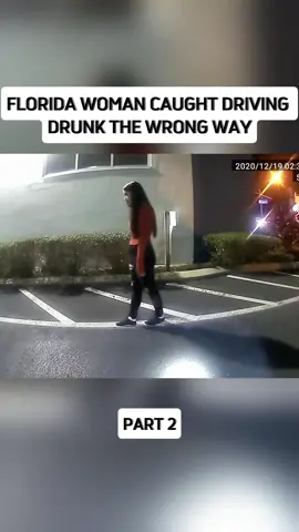 Florida Woman Caught Driving Drunk the Wrong Way#police #copsoftiktok #bodycam #bodycamcops 
