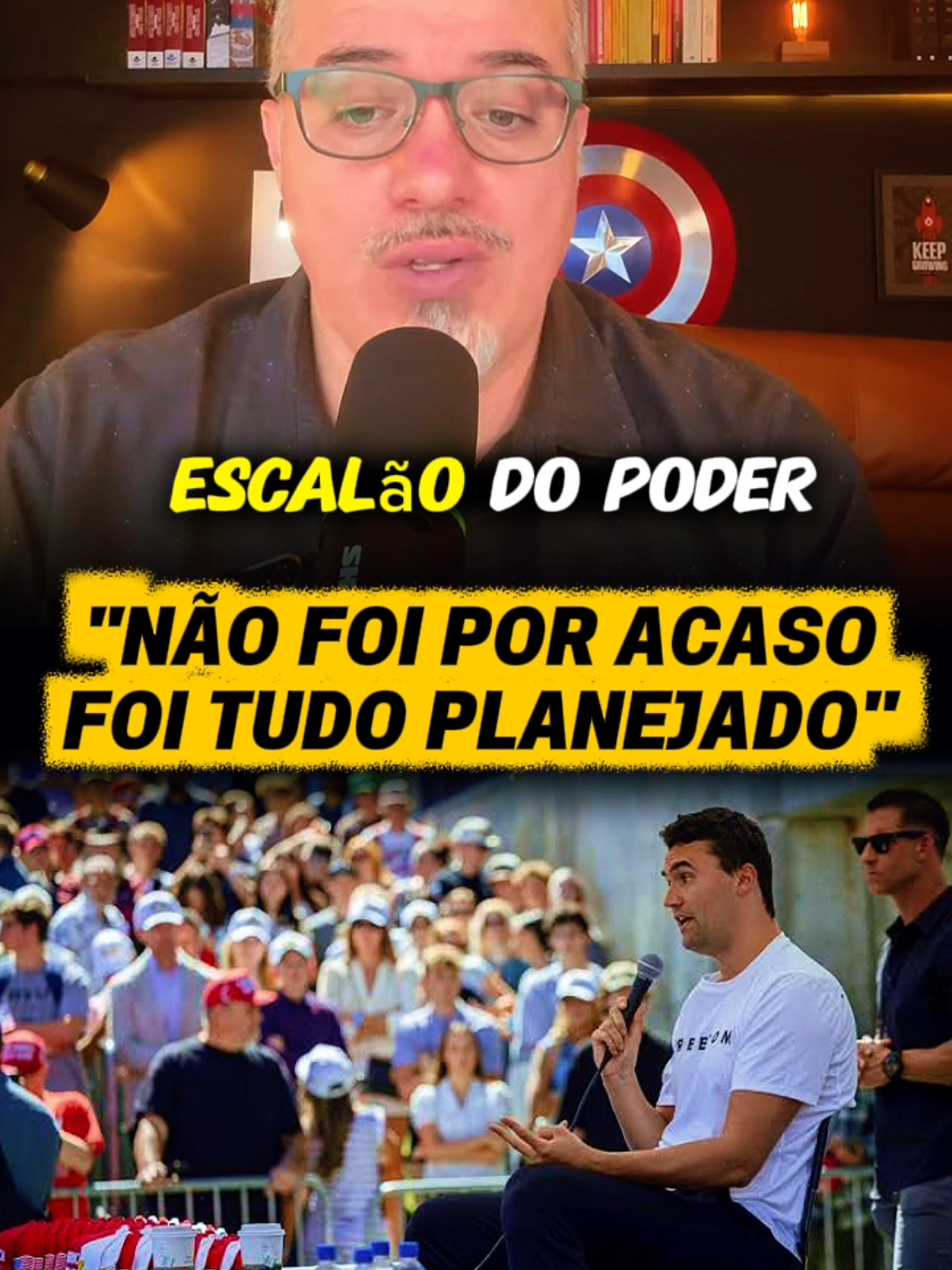 O influenciador Charlie Kirk, aliado de Trump, foi b*leado em um evento no estado americano de Utah nesta quarta-feira (10). Ele chegou a ser socorrido, mas não resistiu aos ferimentos e m*rreu, segundo fontes e uma publicação do presidente americano. #politica #trump #charliekirk #tiktoknews #estadosunidos 
