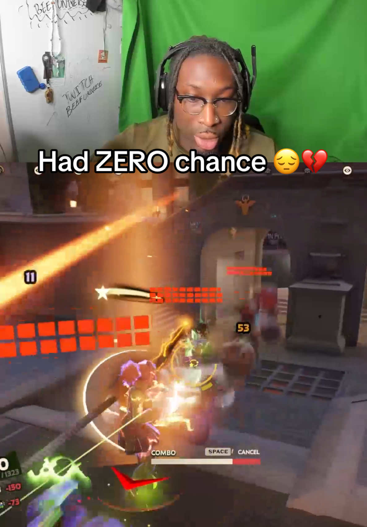 1v5 💔 #beefuniverse #deadlock 