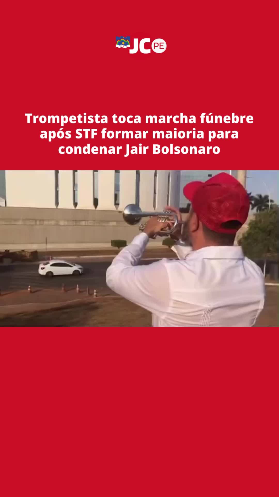 O trompetista Fabiano, que ganhou notoriedade ao se apresentar em atos e comícios do presidente Lula, apareceu nesta quinta-feira (11) nos fundos do Anexo 2 do Supremo Tribunal Federal (STF), em Brasília, onde ocorre o julgamento da chamada trama golpista. A presença do músico coincidiu com o voto da ministra Cármen Lúcia, que consolidou a maioria da Corte pela condenação de Jair Bolsonaro e outros sete réus. De acordo com relatos, Fabiano tocou alguns de seus temas mais conhecidos, como a Marcha Fúnebre, o jingle da campanha de Lula em 2022, 