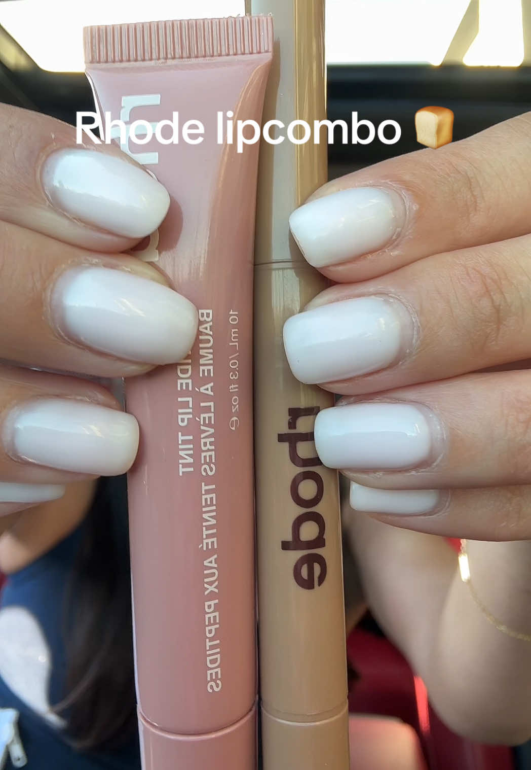 Rhode lipcombo 4eva !! Press + toast 🍞 @rhode skin @Hailey Bieber #lipcombo #rhode 