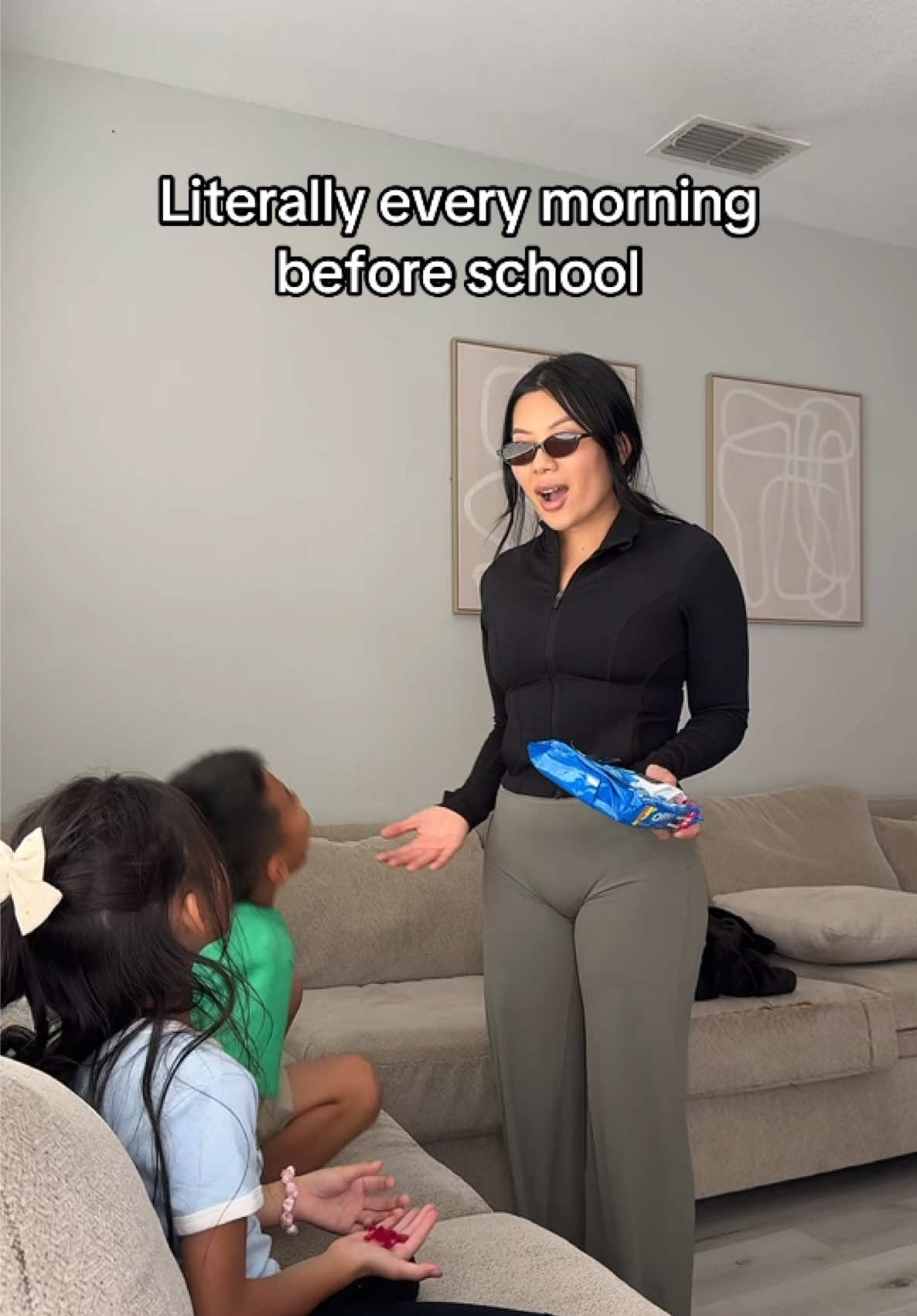 Getting kids ready for school should count as a full-time job! 😂