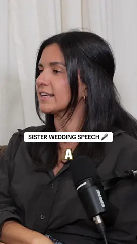 The best wedding speech ever 🥹 #weddingspeech #sisterwedding #maidofhonor 