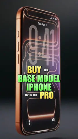 Which iPhone 17 should I buy? - Don’t pay more for practically the same phone. Here’s the comparison:  iPhone 17 6.3” display 120Hz Promotion display 3000 nits peak brightness Action button Camera control button Ceramic Shield 2 screen 18MP front camera Center stage & Dual capture 48MP 0.5x & 1x camera IP68 water resistance Apple AI USB-C MagSafe wireless charging (25W) 256GB base A19 Chip 30 hours video playback 5G / Wifi7 / Bluetooth 6 iPhone 17 Pro 6.3” display 120Hz Promotion display 3000 nits peak brightness Action button Camera control button Ceramic Shield 2 screen 18MP front camera Center stage & Dual capture 48MP 0.5x, 1x & 4x camera IP68 water resistance Apple AI USB-C MagSafe wireless charging (25W) 256GB base A19 Pro Chip 33 hours video playback 5G / Wifi7 / Bluetooth 6 #apple #iphone17 #appleevent #iphone #iphone17promax 