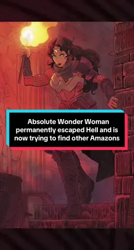 ABSOLUTE WONDER WOMAN'S LIFE AFTER ESCAPING HELL #fyp #WonderWoman #DCComics #JusticeLeague #Batman 