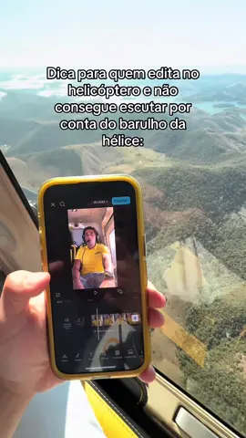 Dica para quem edita vídeo no helicóptero #cimed #humor 