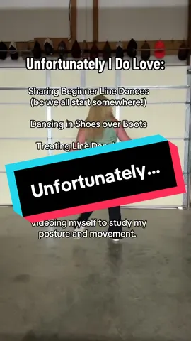 Beginner line dances actually improve your creativity on the dance floor. Have you ever noticed how many ways you can modify beginner steps to make them more creative?? (like this beginner “K Step” turned into a turning “K Step”…. What’s some of your favorite beginner moves to change up?  #linedancerbrooke #dustybootsandbalance 