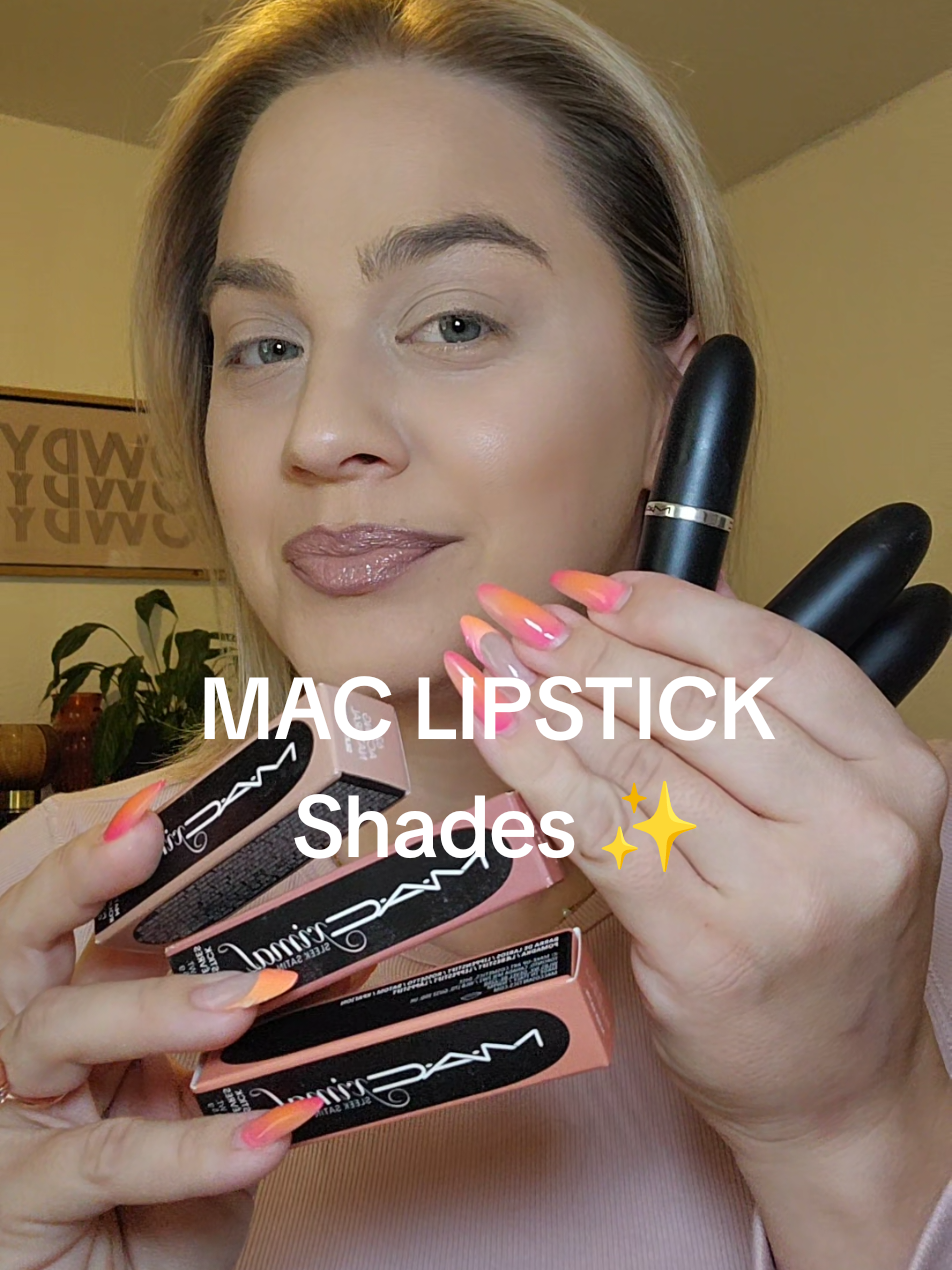 ✨️MAC Cosmetics Lipstick Sale on the MAC Silky Matte & Sleek Satin Lipsticks! 💄✨️ @M.A.C Cosmetics Store  Some of my favorite shades are: Modesty  Flesh Pot Acting Natural  Blankety Griege  #maccosmetics #maclipstick #cooltone  #superbrandclub  #viralontiktokshop 