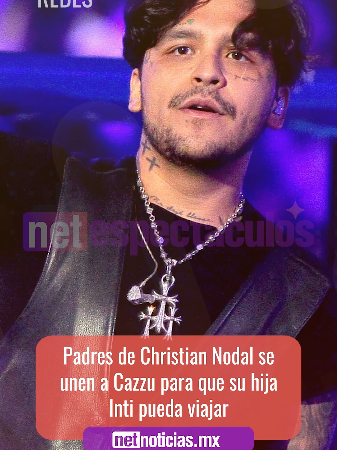 Christian Nodal vuelve a estar en el ojo del huracán. Luego de que se hiciera público que no permite que su hija Inti acompañe a su madre, Cazzu, en sus giras, se reveló que los propios padres del cantante estarían intentando ayudar a la argentina a conseguir el permiso de viaje. #ChristianNodal #Cazzu #NetEspectáculos