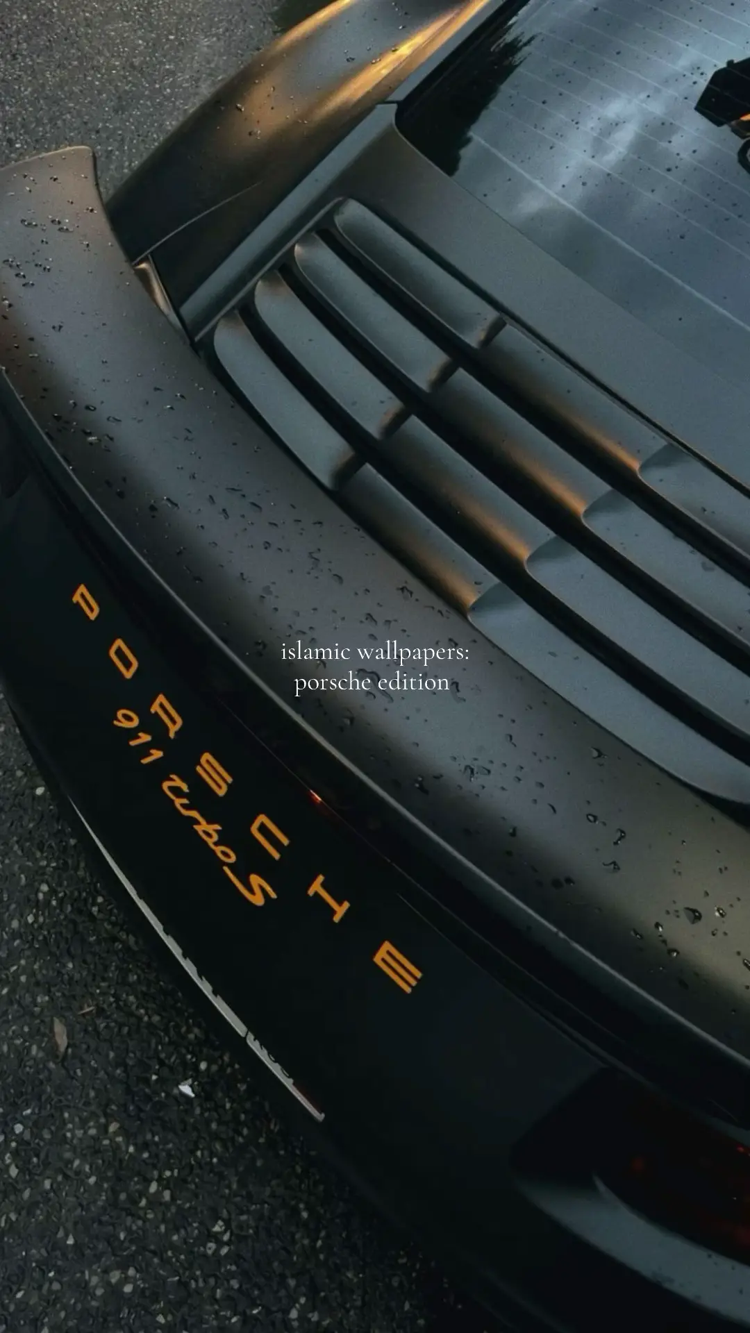 ab time i posted.                                                             #foryoupagе #fyp #islamicwallpapers #carwallpaper #porsche 