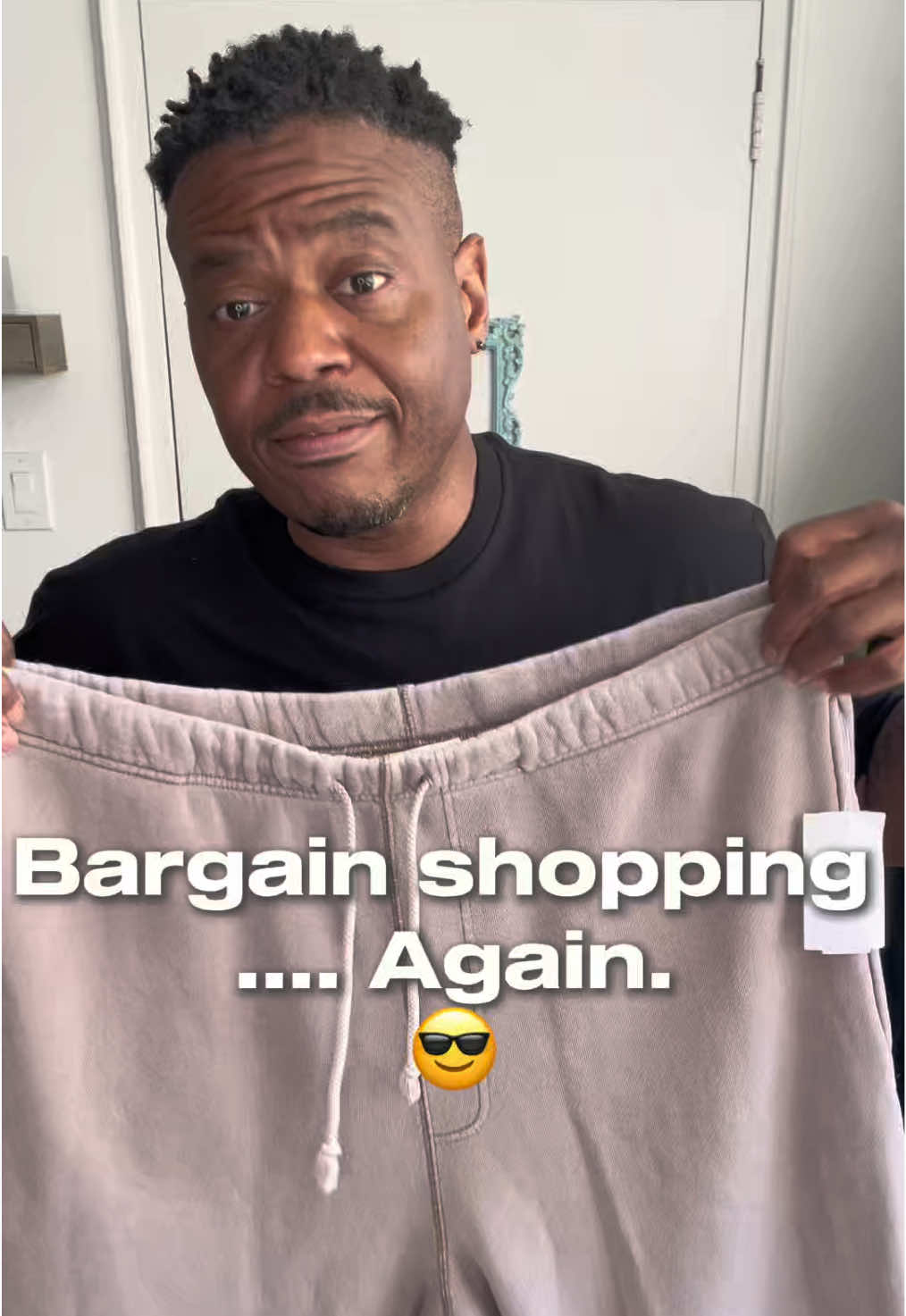 Bargain shopping is my super power. #bargainshopping #sweatpants #nordstromrack #pants 