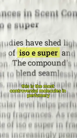 Magic or nothing? Iso E Super is one of those molecules that plays tricks on your nose. Some people can’t detect it, while others feel it wrap around them like a soft aura. IFF, the company that created it in the 1970s, describes Iso E Super as being used “to impart fullness and subtle strength to fragrances.” And that’s exactly its magic — it doesn’t scream, it smooths, expands, and adds a texture that’s hard to define. What makes it fascinating is how heavily it’s used in modern perfumery. Numbers like 20%, 40%, even 55% aren’t small accents — they’re the backbone of the fragrance. That’s unusual compared to naturals like rose or jasmine, which are often used in much smaller amounts. It shows how much perfumery today depends on aroma chemistry — not just for cost, but for creating effects that nature alone can’t provide. Source: GC-MS analysis #perfume #perfumetiktok #fragrance #fragrancetiktok #perfumery 