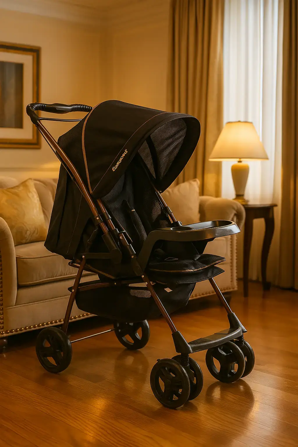 O conforto que seu bebê merece e a praticidade que você precisa! 🍼✨ Garanta agora seu carrinho com desconto e receba em casa sem sair do sofá!