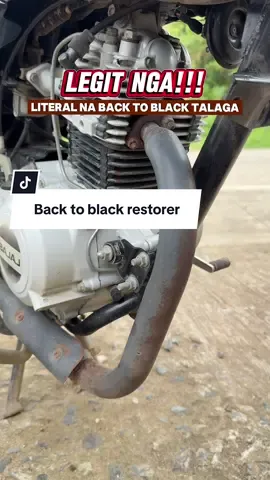 Legit guys promise hindi kayo magsisisi sa product na to, kahit ako namangha talagang napaka effective #backtoblack #backtoblackrestorerbuy1take1 #bossbacktoblack #blackrestorer #restorer 