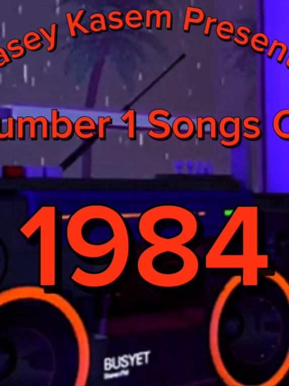 Casey Kasem Presents The Number 1 Songs Of 1984 #caseykasem #number1 #1984 #80smusic #genx 