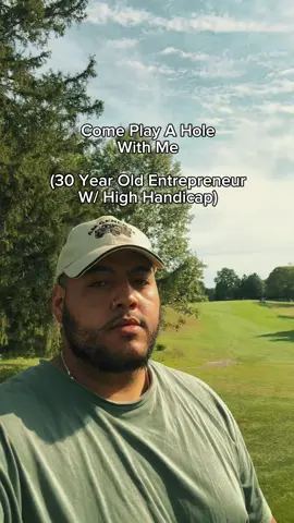 Golf, you elusive game.   Follow + comment this took some humility.  #golf #entrepreneur 