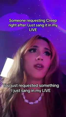 You just missed it, or maybe I haven’t sung it yet if you catch the LIVE now #fy #tiktoklive 