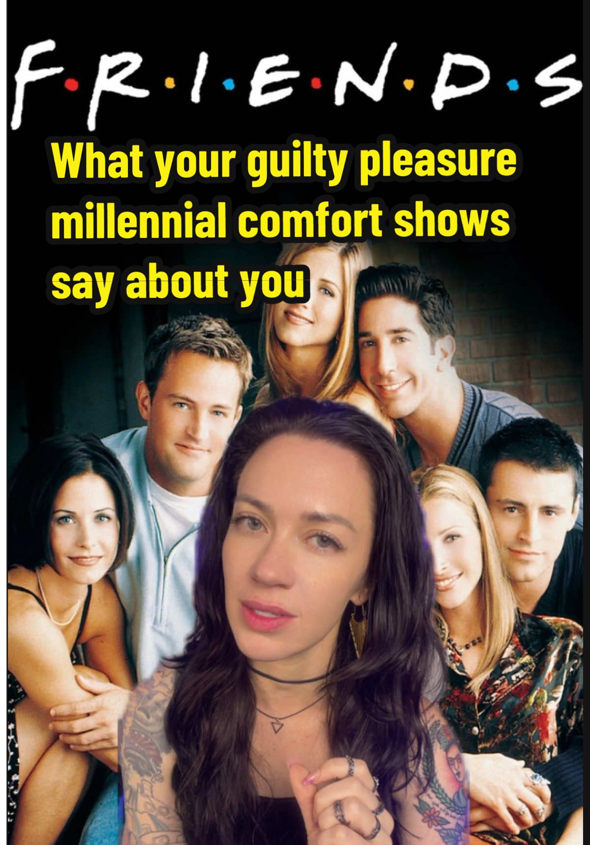 Tell me your guilty pleasure millennial comfort show with a laugh track and I’ll read you to filth (just jokes 💕) 😊 Friends: You can't bottle up that feeling of being economically hopeful about your future and take a swig anytime you're depressed but you can watch the show Friends and that's almost the same thing. You like the idea of a big group of friends but not the commitment to what you're positive would be an overwhelmingly drama filled co-dependent nightmare of arrested development, unhealthy boundaries, and shallow if not downright performative relationship dynamic. You also really genuinely like at least one hipster eatery and you're too old to feel embarrassed about it. ☂️ How I met your mother: You learned long ago unless everyone wants you to make a soft silent exit into the deep dark night, you have to dramatically alter your perspective in order to cope with reality and this show is your training ground for that astounding feat of delusion. You'd rather be tied to an anchor and dropped directly into the middle of the Pacific Ocean than make a decision and you truly believe there is a scenario where you would understandably have to drop kick a child in self-defense. 🤓 The Big Bang Theory: You're processing your gifted kid burnout by mocking intelligence instead of spiraling into oblivion because you disappointed your parents by having the audacity to be average. The premise of not being able to read social cues being considered quirky instead of creepy is as almost as soothing as your weighted blanket or that fan you sleep with every single night. You've recently considered getting or have obtained a sticker chart as a full formed human and there's at least one person in your life you communicate with by making unintelligible sounds at each other. 💵 Two Broke Girls: You've found some kind of grotesque joy in the idea of only temporarily being in survival mode because you've convinced yourself you'll eventually fail upwards and you've fallen back into using dark humor as a bonding mechanism because tenderness just feels a little iffy in the current state of affairs. You only trust your relationships that were forged in crisis and you tell everyone you're psychic but deep down you know it's just hypervigilance taking the wheel again and you don't even mind because she's actually a very attentive driver. 🥨 Seinfeld: You watch this because it normalizes analysing rather than feeling your emotions which is a relief because if we tracked your mood for five minutes it would look like an MC Escher painting. This is what validates your moral neutrality because if you actually had values you'd also have to live up to them and you find comfort in their perpetual dissatisfaction because contentment feels like delusion this late in the capitalist game. Also, the last time you engaged with a doctor his last name was Seuss, go get yourself checked out, we'll finish this mid-life crisis later. ✌️ That 70s Show: you know what's coming 🗞️🗞️🗞️ #90s #millennials #whatyourfavoritesaysaboutyou #comfortshow #nostalgia 
