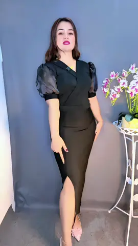 Rekomendasi gaun Laura dress kondangan bahan scuba#dress #dresskondangan #dressscuba #grosirfashiion 